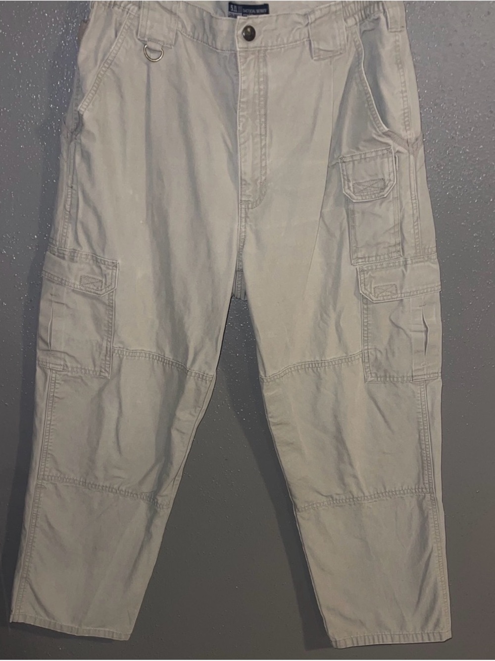 5.11 Tactical Men's Cargo Pants in Light Gray